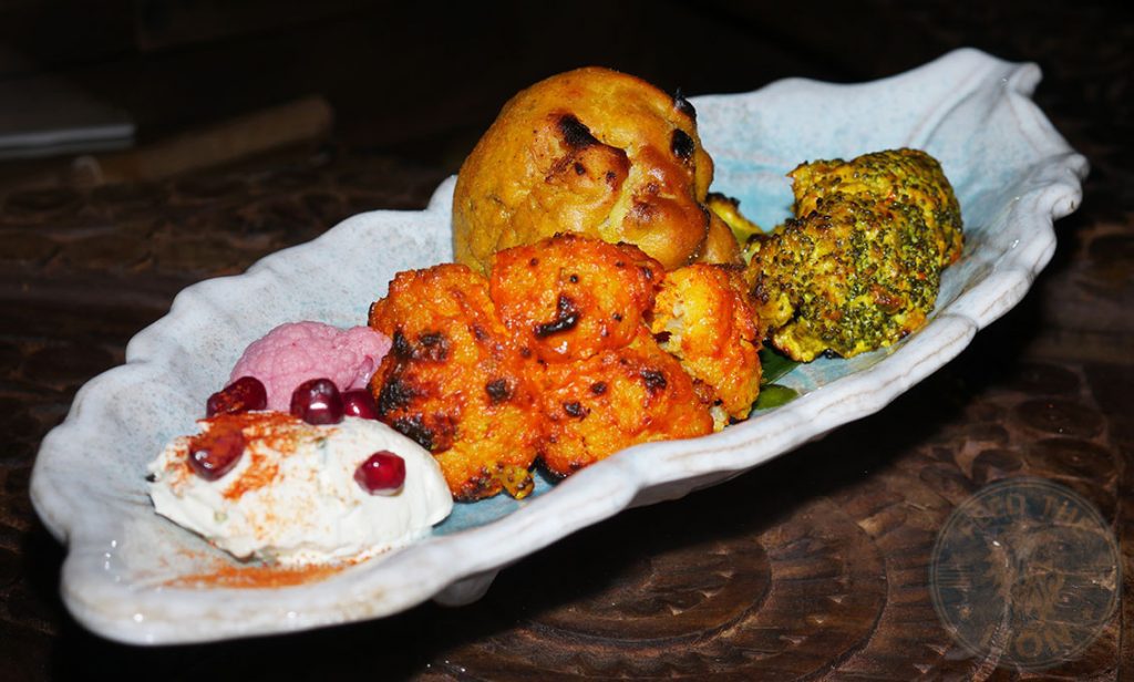 Cauliflower Chokhi Dhani Indian Halal restaurant Battersea