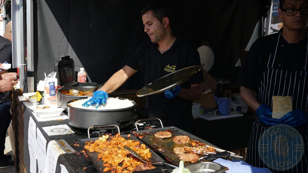 London Eid Halal food festival westfield white city chai naasto