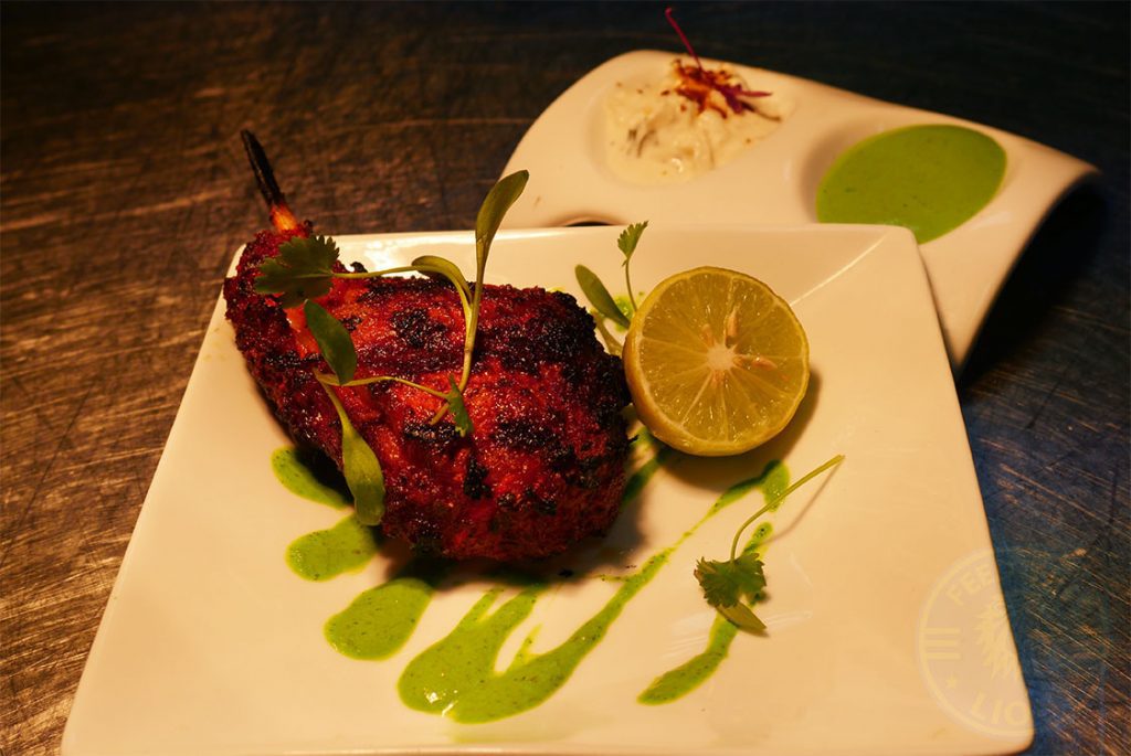 Hankies Restaurant Marble Arch Indian Curry Halal Lamb Chops