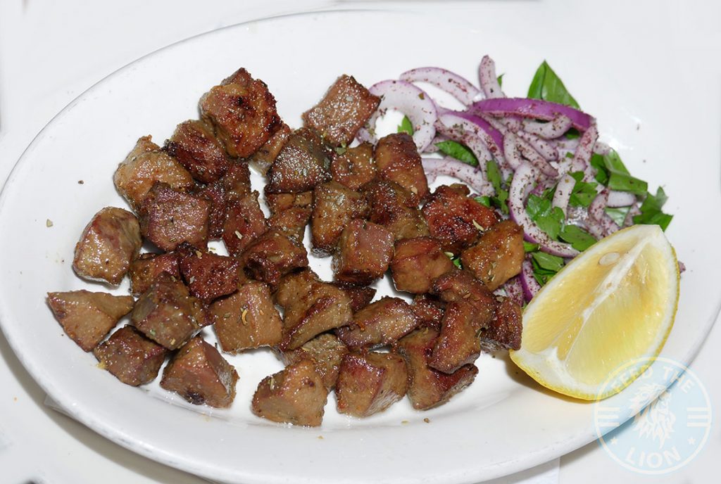 Kervan sofrasi Turkish Kebab House Halal Edmonton Ciger Tava Lamb Liver
