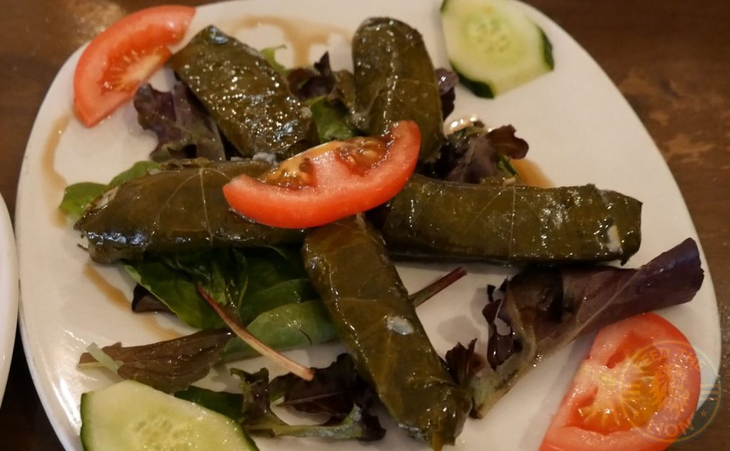 Kervan sofrasi Turkish Kebab House Halal Edmonton Vine Leaves