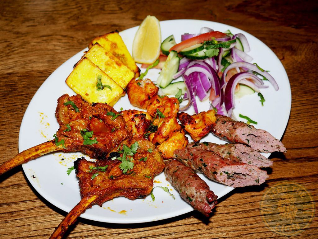 ZeeZain Indian Halal restaurant Kensington, London grill lamb chops kebabs paneer chicken tikka