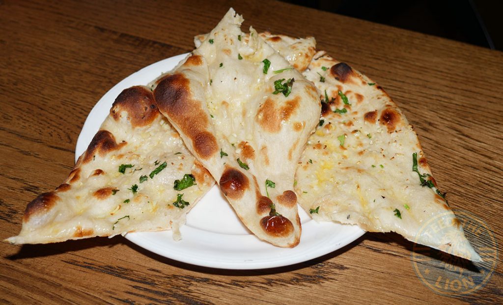 ZeeZain Indian Halal restaurant Kensington London Naan Bread