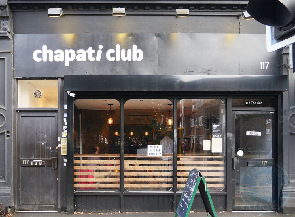 Chapati Club Indian Halal restaurant Acton