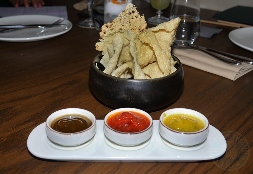 Kahani London Indian Restaurant Halal Curry chutneys