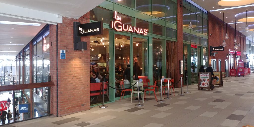 las iguanas Wembley 'London Designer Outlet' Halal Friendly Restaurants