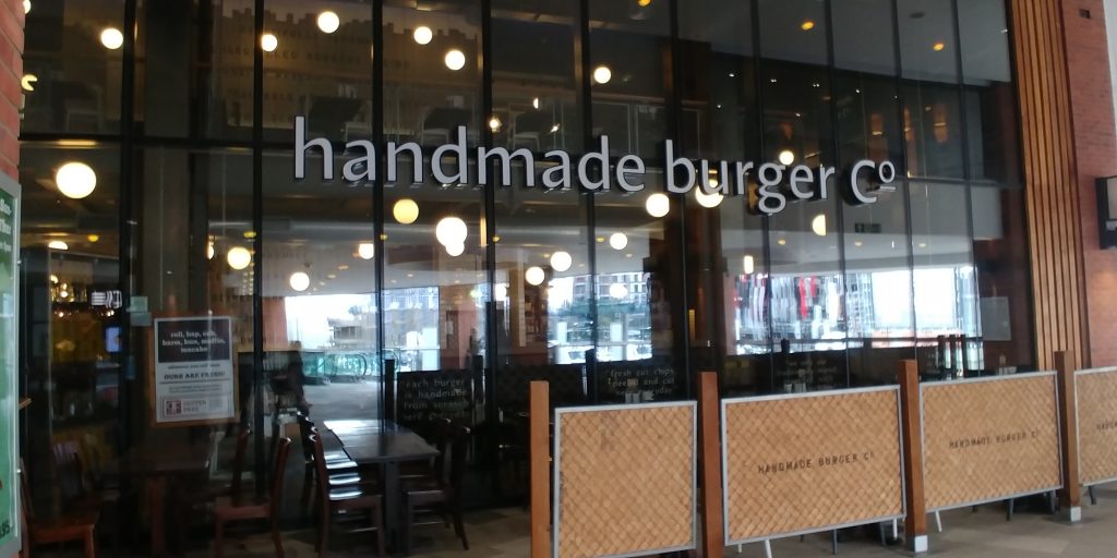 handmade burger co Wembley 'London Designer Outlet' Halal Friendly Restaurants