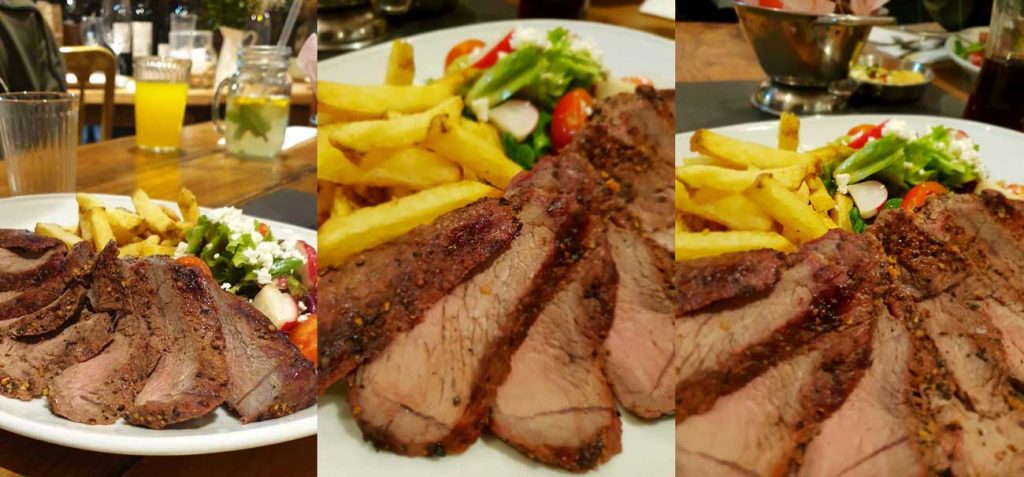 Rump Cristina's Steakhouse Steaks Barking East London Halal Restaurant