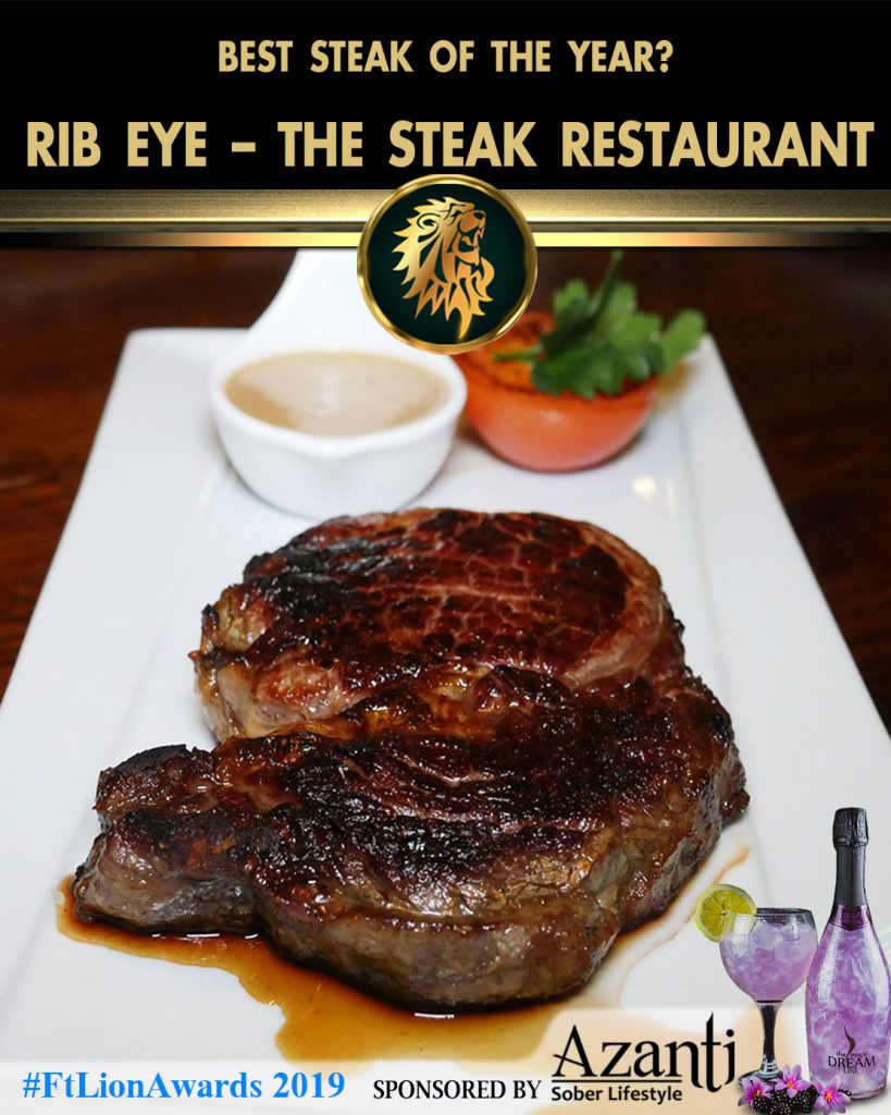 #FtLionAwards 2019-Rib-Eye-The-Steak-Restaurant
