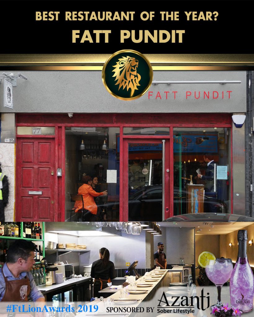 #FtLionAwards 2019 - Best Restaurant of the Year? fatt pundit
