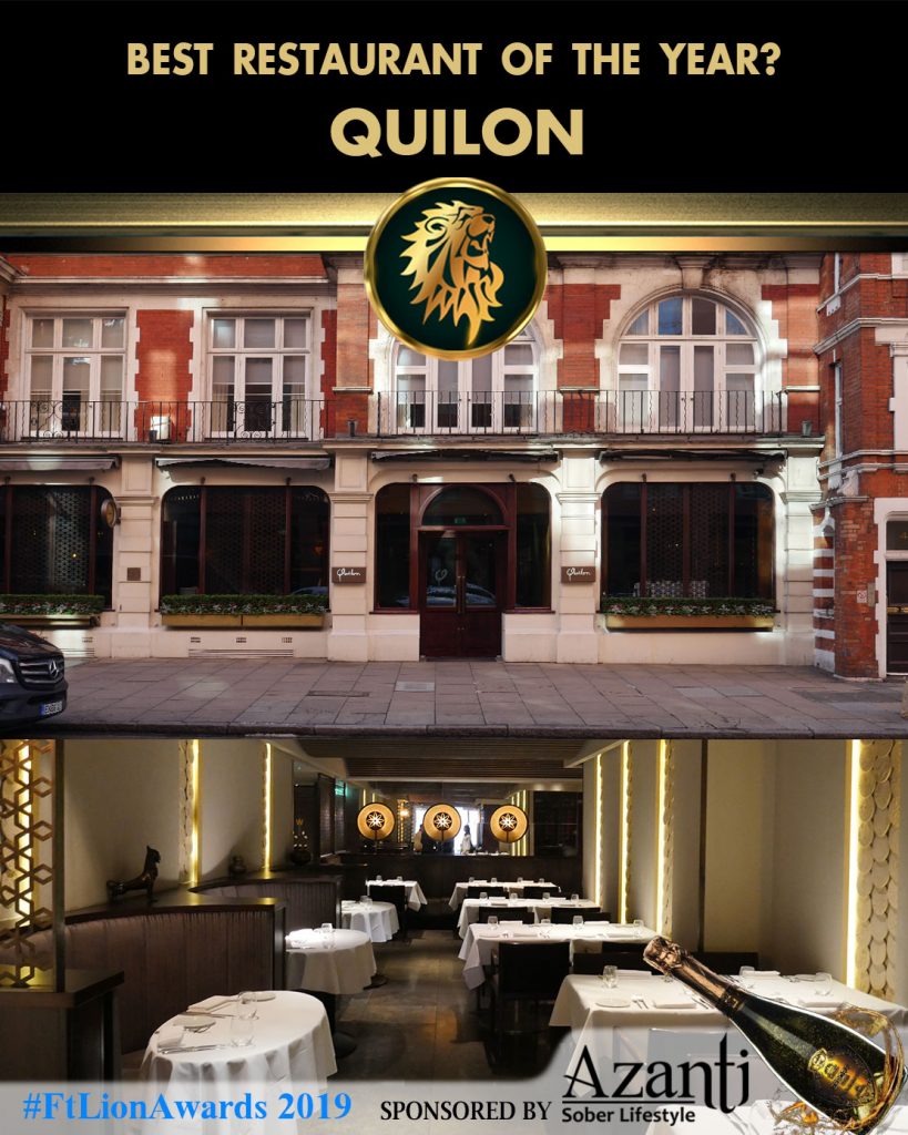 #FtLionAwards 2019 - Best Restaurant of the Year? quilon