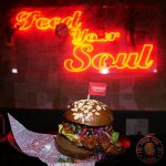 Feed your soul Boondocks Halal burger stax Old Street, London