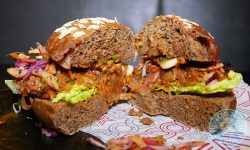 vegan Feed your soul Boondocks Halal burger stax Old Street, London