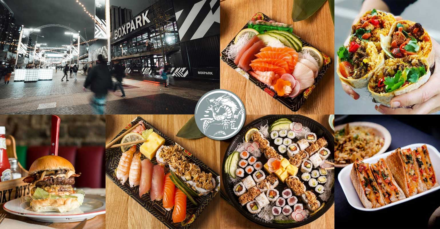 Boxpark Wembley Restaurants Halal Feed the Lion