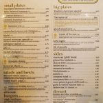 menu Comptoir V Moroccan Vegan Vegetarian Halal Restaurant Kensal Green Rise London