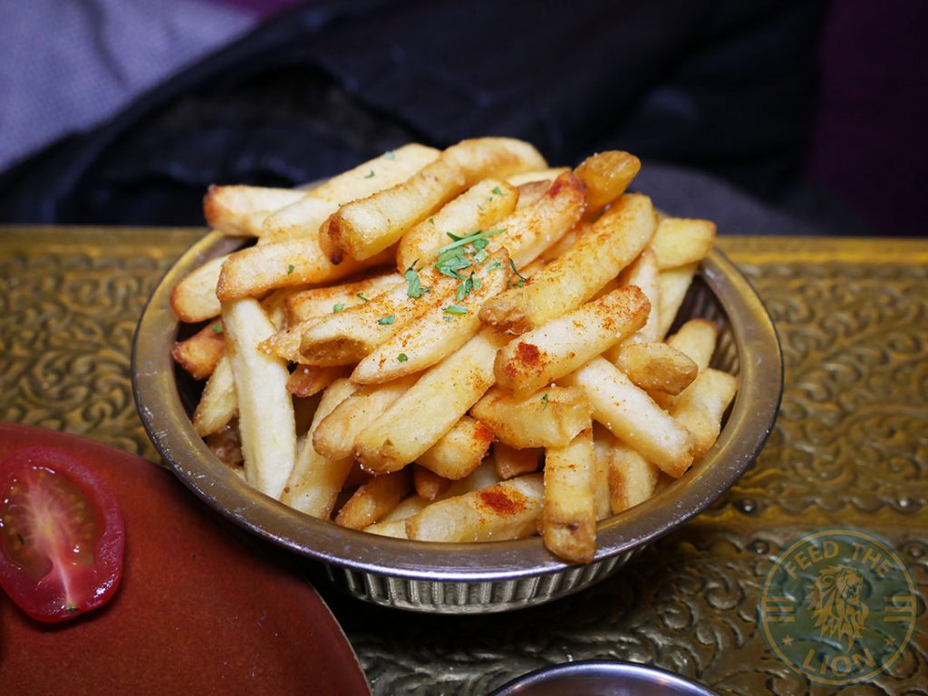 fries Comptoir V Moroccan Vegan Vegetarian Halal Restaurant Kensal Green Rise London