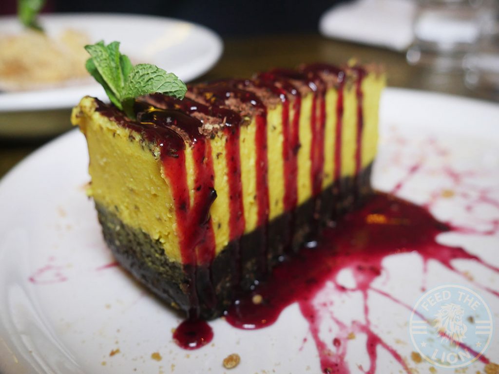 Dessert Cheesecake Comptoir V Moroccan Vegan Vegetarian Halal Restaurant Kensal Green Rise London