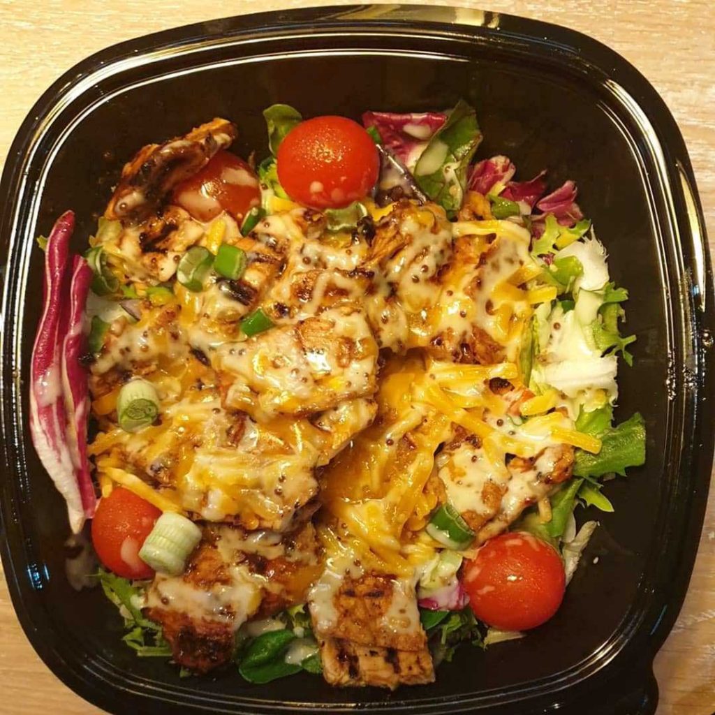 Salad Chickano's Chicken Burgers Leicester