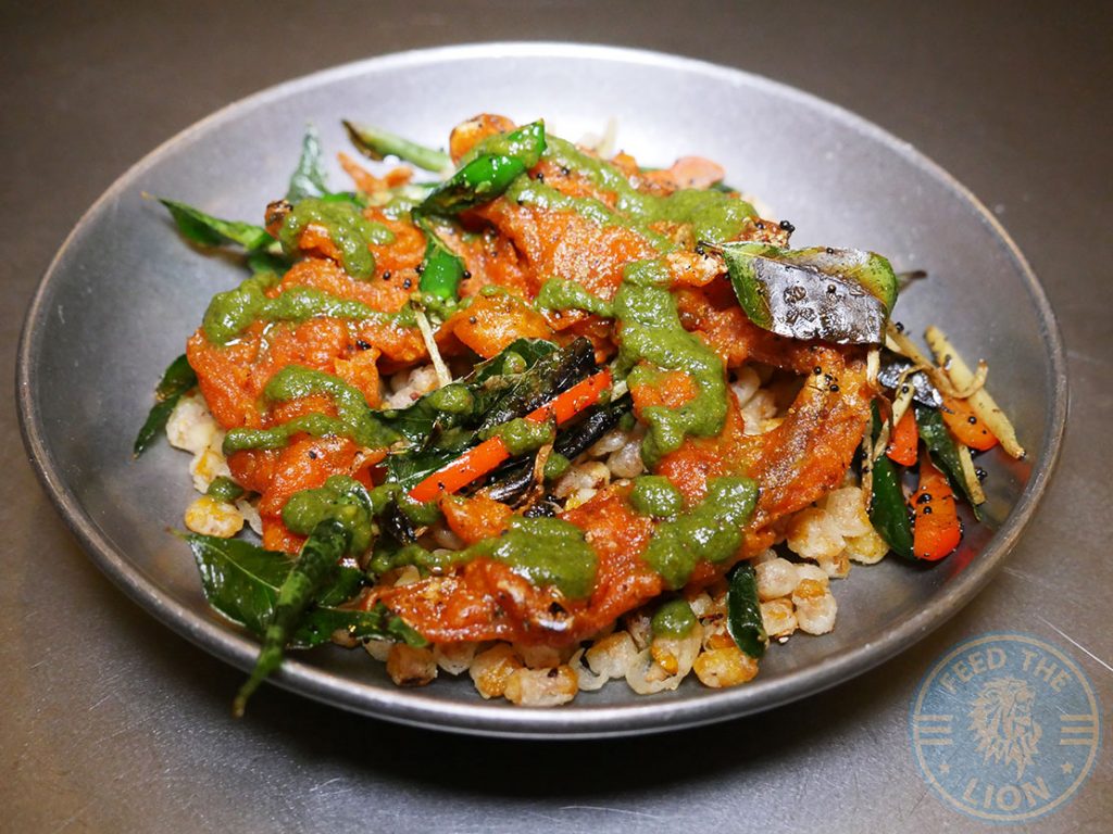 Seafood Crab Fatt Pundit Indian Halal restaurant Soho London