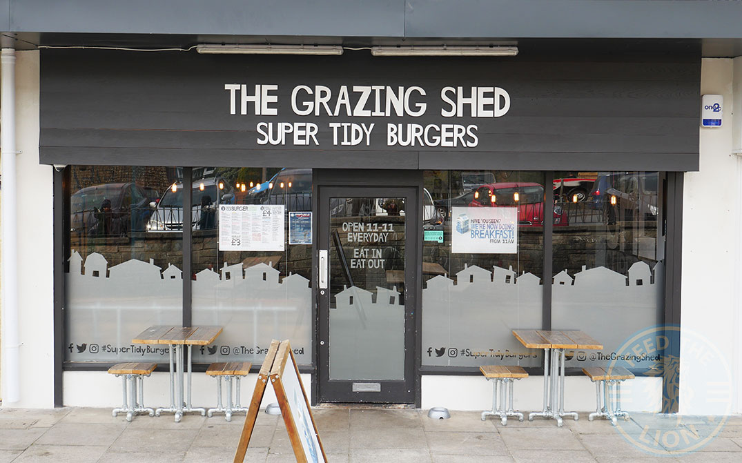 The Grazing Shed Halal Cardiff Burger Restaurant - Feed the Lion