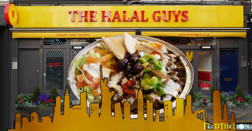 The Halal Guys Doner Gyros Kebabs London Leicester Square New York