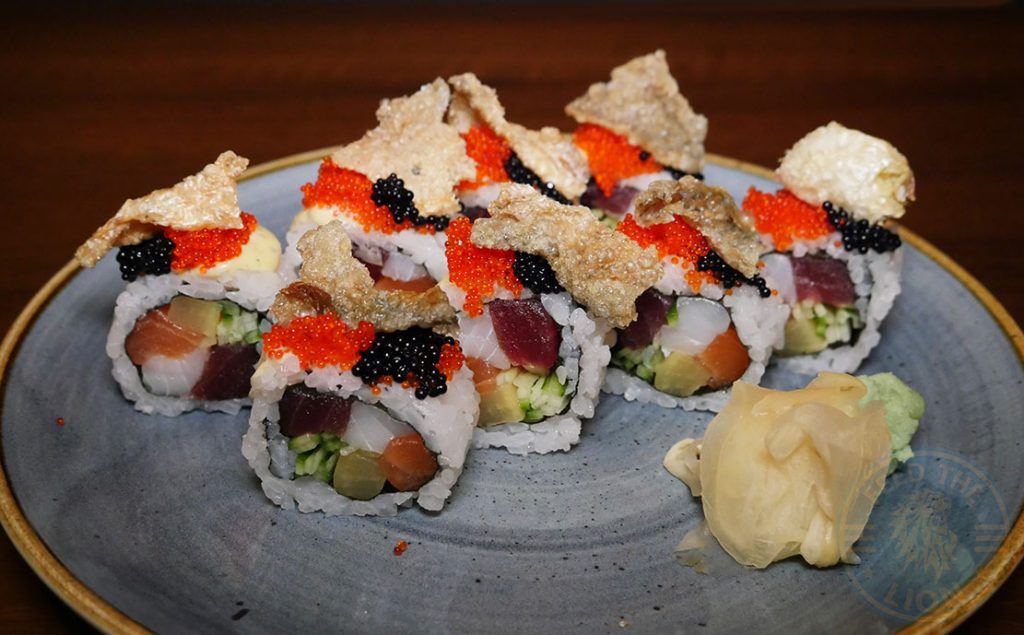 Sushi salmon tuna seabass Isshoni issho-ni Bethnal Green Halal London Japanese