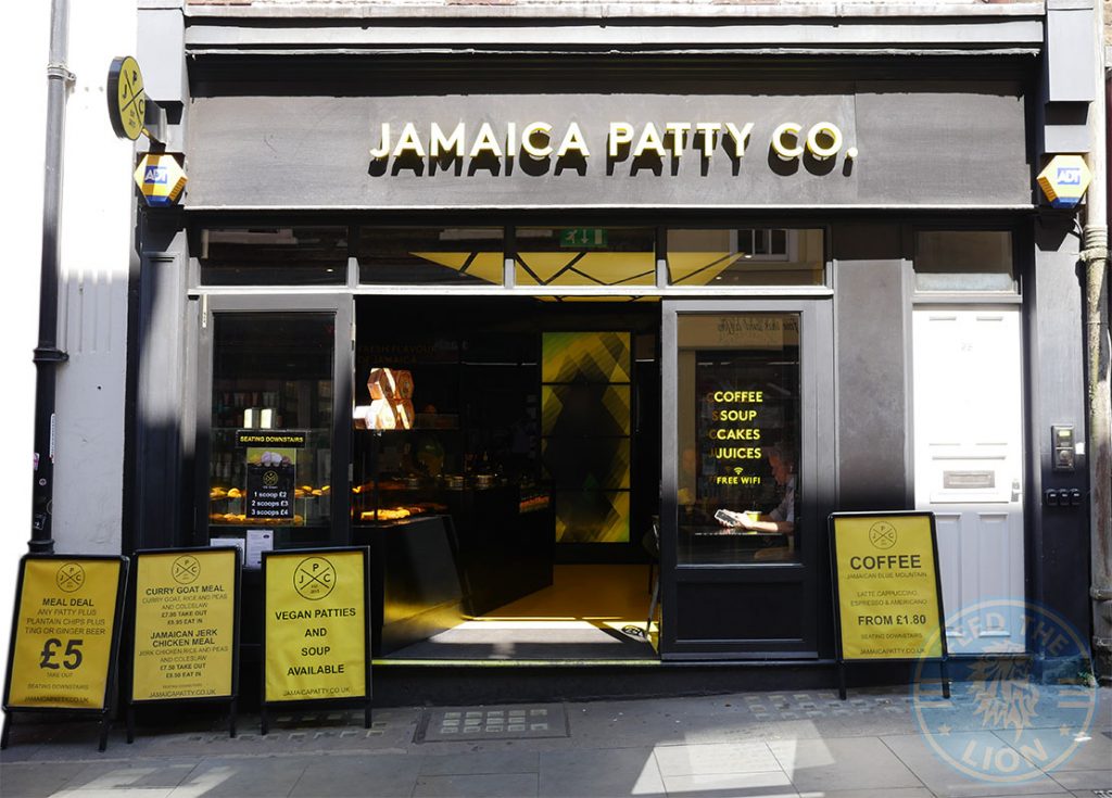 Jamaican patty company covent garden London Halal restaurant
