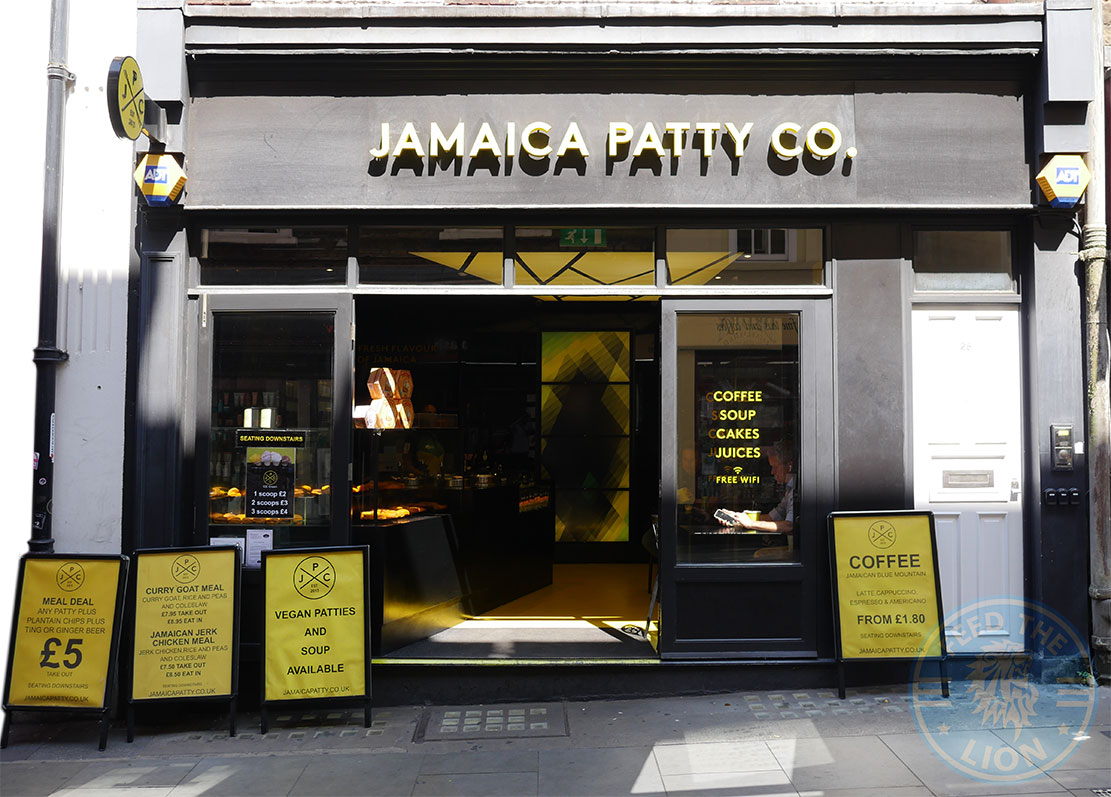 Jamaica Patty Co Covent Garden London Feed The Lion