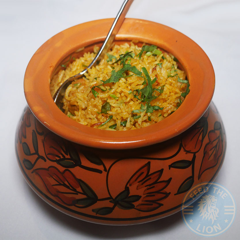 Rice Biryani Kuti's Brasserie Indian Southampton Halal