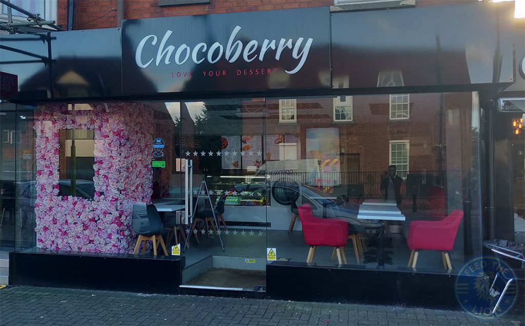 Chocoberry Desserts Halal food restaurant Evington Road Leicester LE2 1HL