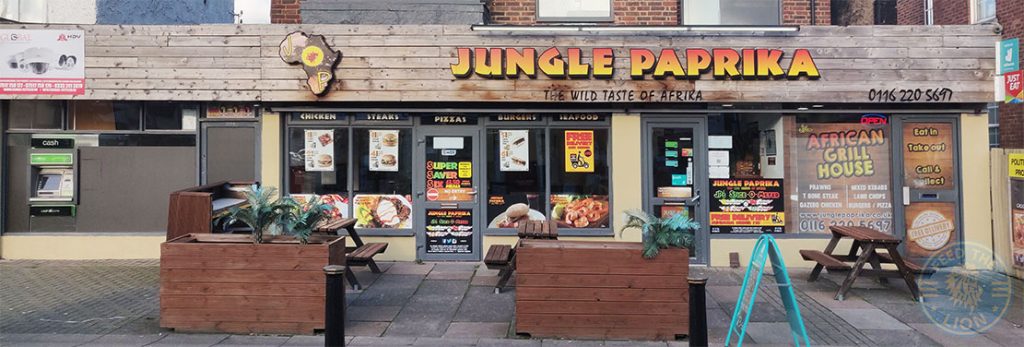 Jungle paprika Halal food restaurant Evington Road Leicester LE2 1HL