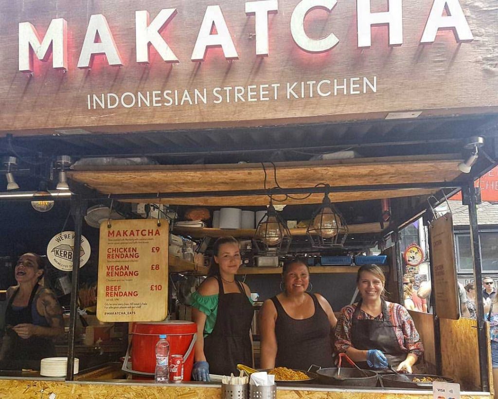 Makatcha Kerb West India Quay Street Food London