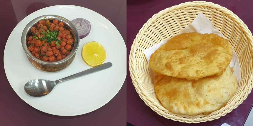 Chana Puri Nashtawala Leicester Indian Breakfast Tandoor Chai