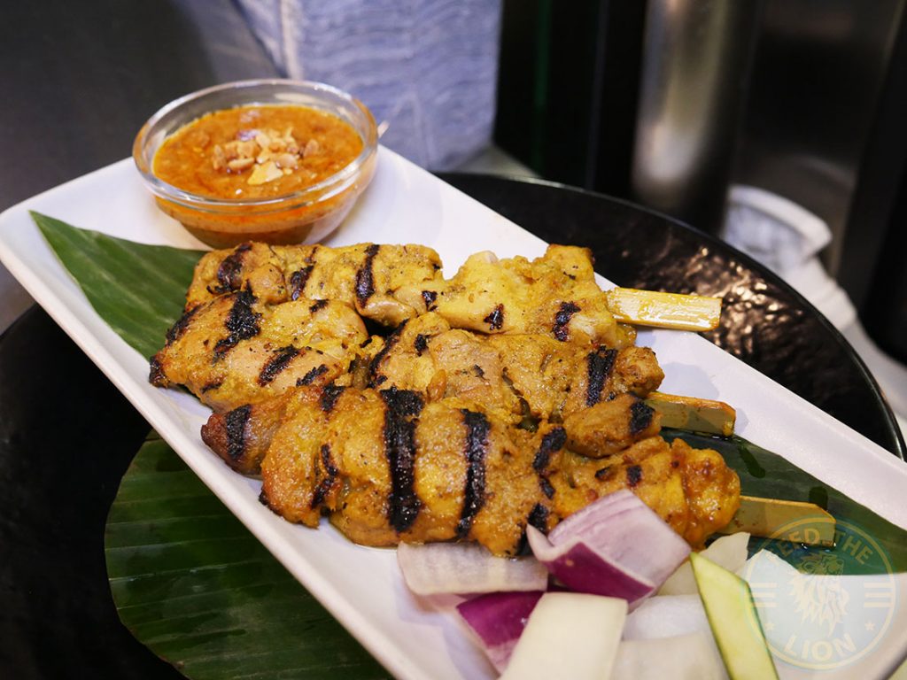 Chicken Satay Ping Coombes Pan Asian Food Halal Selfridges Oxford Street London Malaysian Chinese