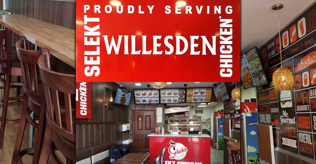Selekt Chicken Halal restaurant fast food Willesden London