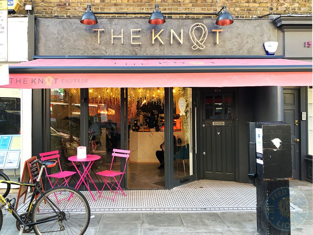 The Knot Churros (Desserts) Kensington, London Halal Vegan