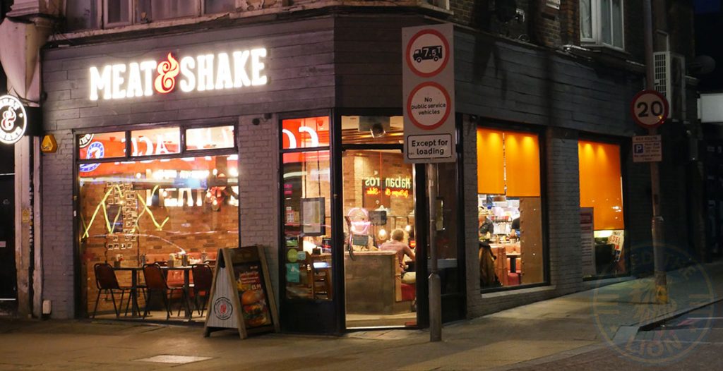 Meat and Shake Tooting Broadway Halal restaurants