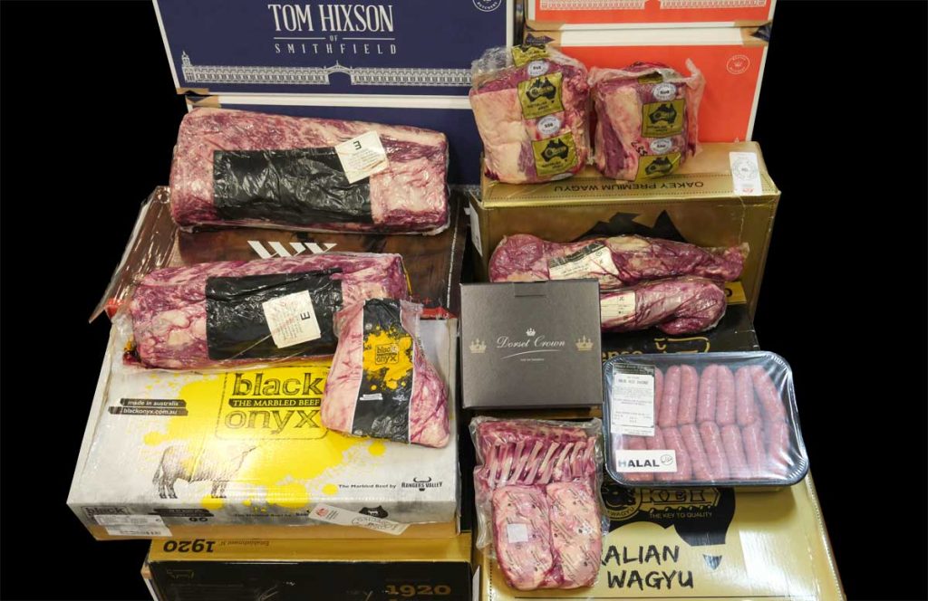 Tom Hixson of Smithfield Online Butchers Halal Wagyu Beef Steaks Meat