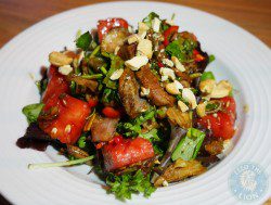 chi kitchen DUCK AND WATERMELON SALAD