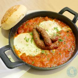 Breakfast Sausage Ceru Levant South Kensington Halal Mediterranean