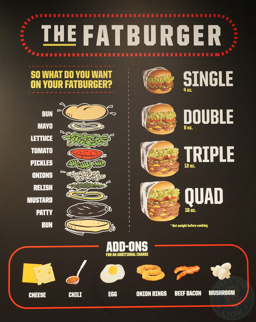 Fatburger (American) - Wembley - Feed the Lion