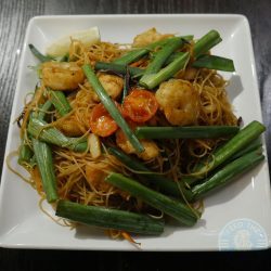 singapore noodles PF Chang's asian table London Halal Restaurant Leicester Square Food