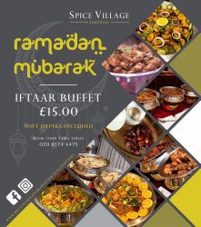 spice village iftar ramadan menu ramadhan halal