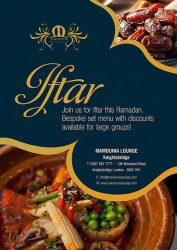 mamounia oounge iftar ramadan menu ramadhan halal