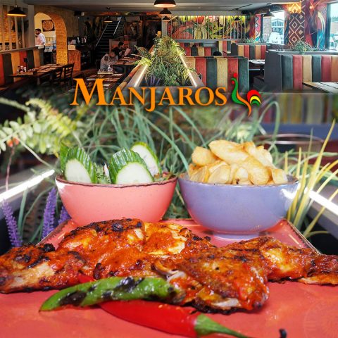 Manjaros Bradford Halal restaurant London UK Nando's