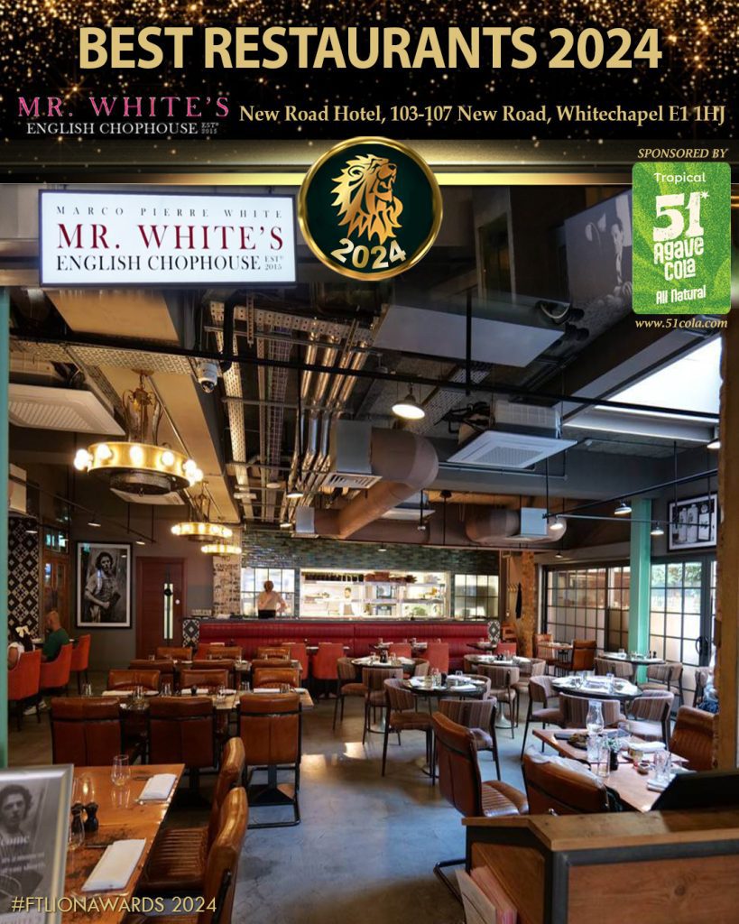 Mr-Whites-English-Chophouse restaurant-Halal best of 2024 award