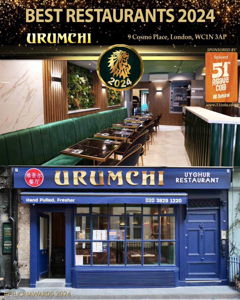 Urumchi-restaurant ealing Halal best of 2024 award