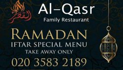 Al-Qasr Ilford Ramadan Iftar Pakistani