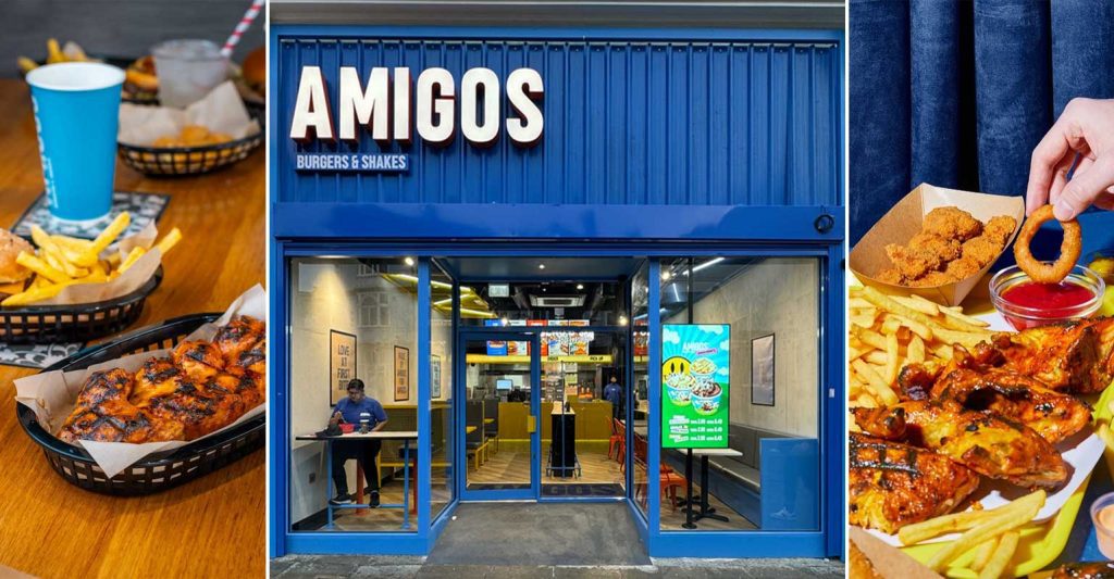 Amigos Halal Burger Restaurant London North Finchley