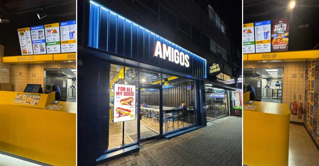 Amigos Burgers Halal restaurant London hounslow